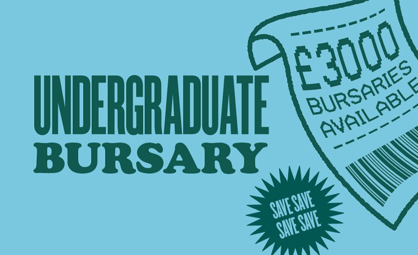 Undergraduate Bursary poster